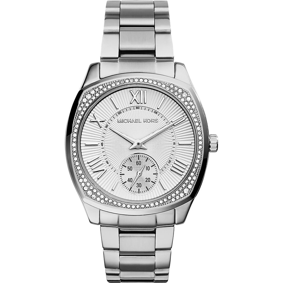 Michael Kors Women's Bryn Silver-Tone Watch MK6133 38mm MK6134 MK6135