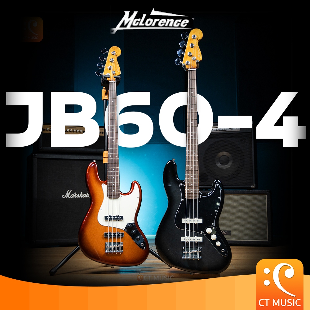 Mclorence JB60-4 Electric Bass เบสไฟฟ้า เบส JB604