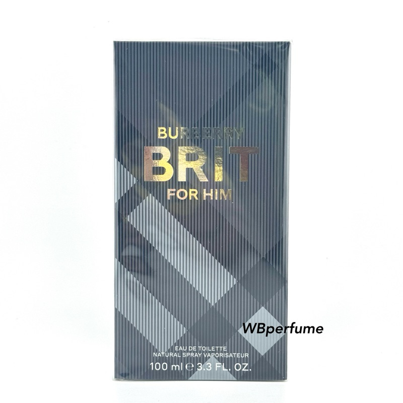 น้ำหอม แท้100% Burberry Brit for him edt 100ml