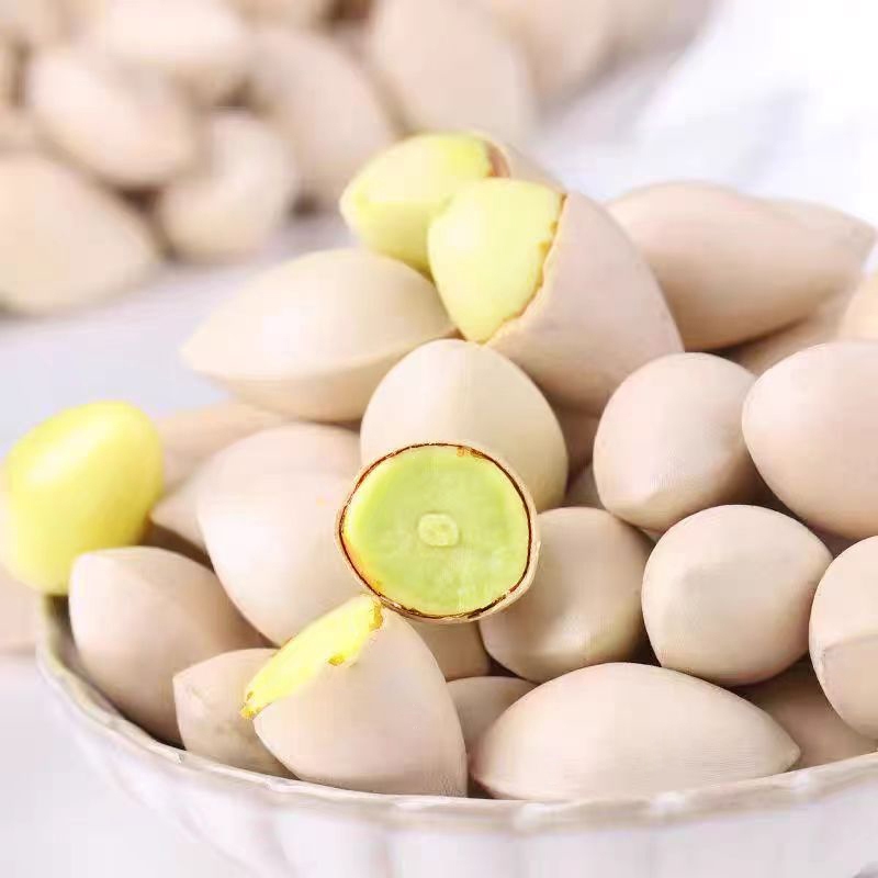แปะกว๋ยGinkoมีเปลือกขนาด1000กรัม白果 ผลไม้ที่ใหญ่และอวบอ้วนนุ่ม ะหวาน