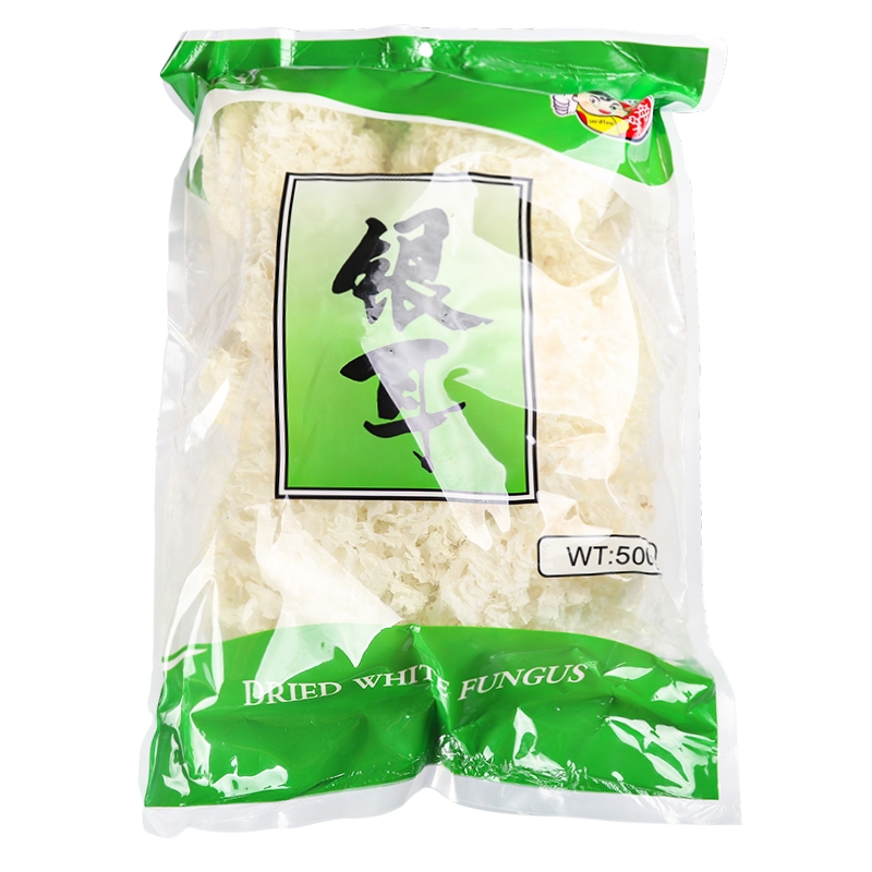 เห็ดหูหนูขาว 白木耳 500/1000กรัม．