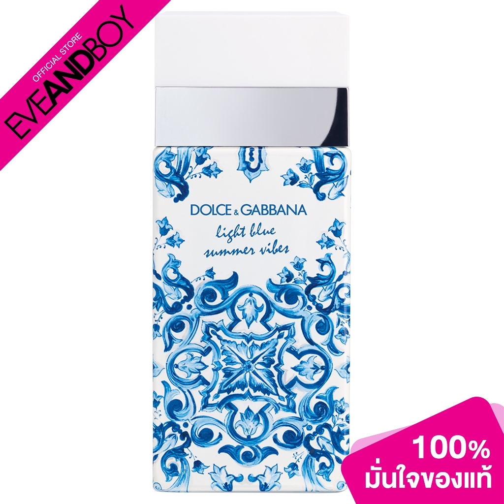 DOLCE & GABBANA Light Blue EDT Summer23 Vibes 100 ml. โดลเช่ แอนด์ กาบบาน่า น้ำหอมผู้หญิง