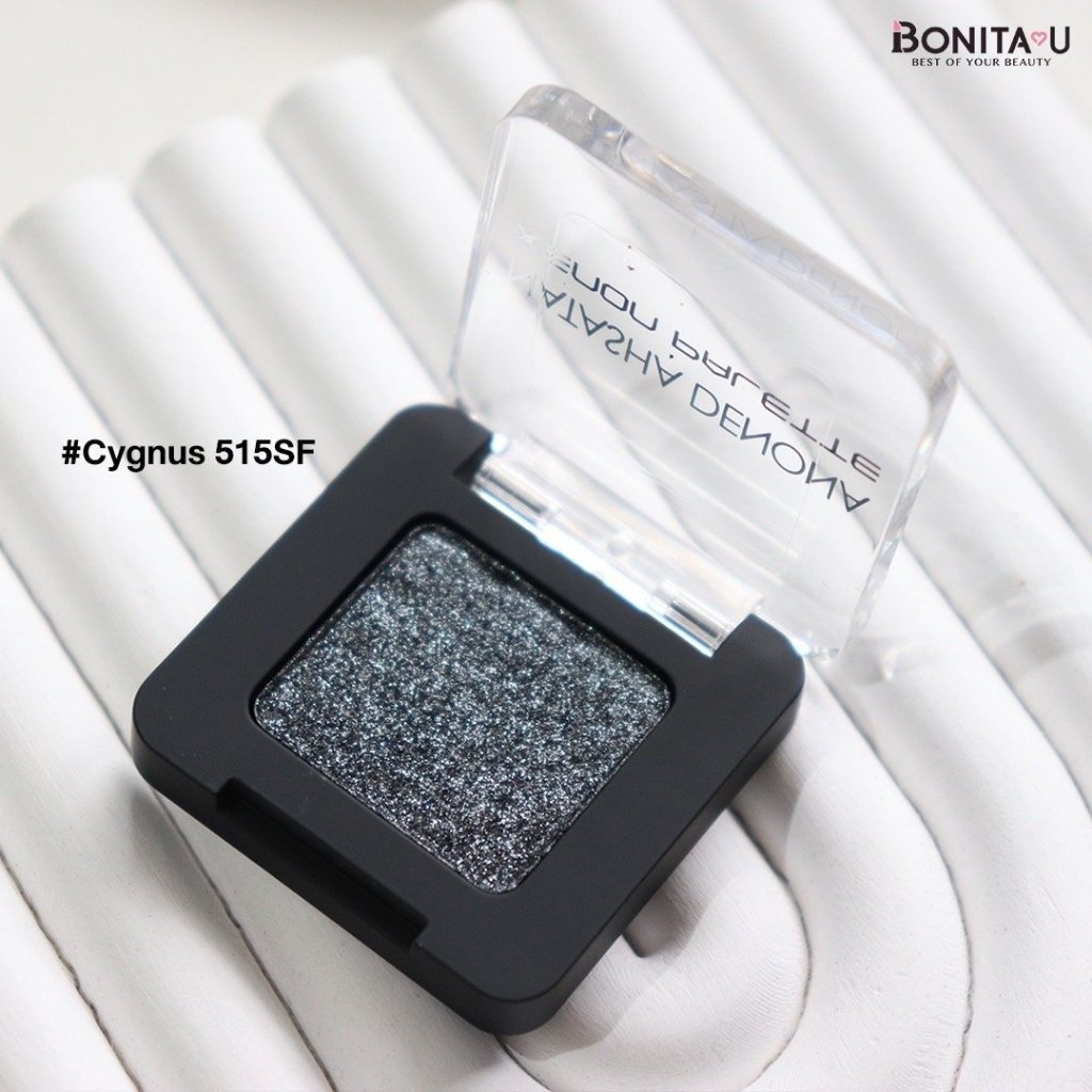 Natasha Denona Glam Eyeshadow 0.4g. สี สี Cygnus 515SF อายแชโดว์ สีน้ำตาลเทาเมทัลลิก