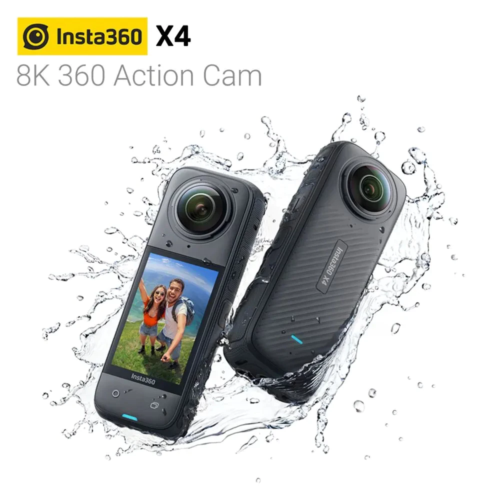 Insta360 X4 Action Camera Selfie Stick 1.2M Memory Card Lens cap thumbnail 4