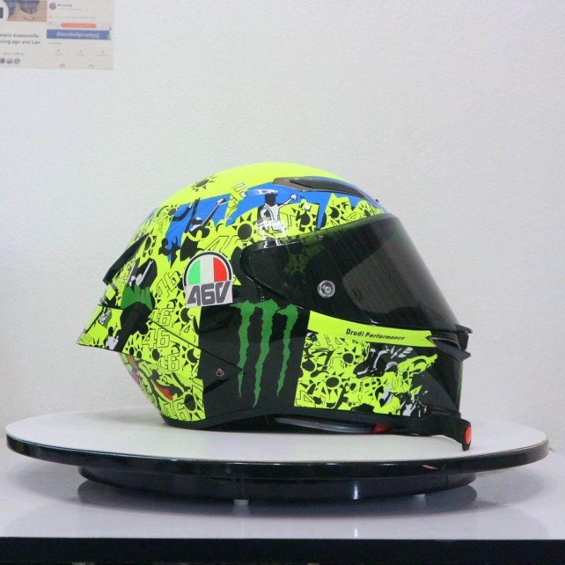 มือ1 สีดำหมวกกันน็อคเต็มใบ ร้าน8m racing 8m online สำหรับขับรถบิ๊กไบค์สไตล์สปอร์ต ใส่ได้ทั้งหญิงหรือ