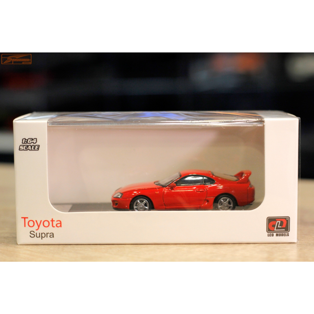 LCD MODELS 1/64 Toyota Supra A80 Red