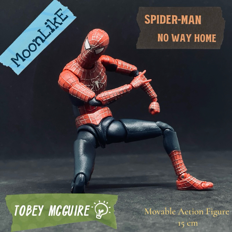 Spider Man 3 No Way Home Tobey Maguire SHF Action Figure 15 cm
