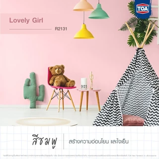 TOA ซุปเปอร์ชิลด์ กึ่งเงา ขนาด 9 ลิตร สีทาภายนอก+ภายใน เกรด 18 ปี สีตามสั่ง