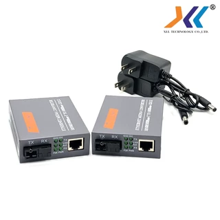 NETLINK MEDIA CONVERTER 10/100/1000 ( 20 KM ) SC แปลงสัญญาณ Lan เป็น Fiber