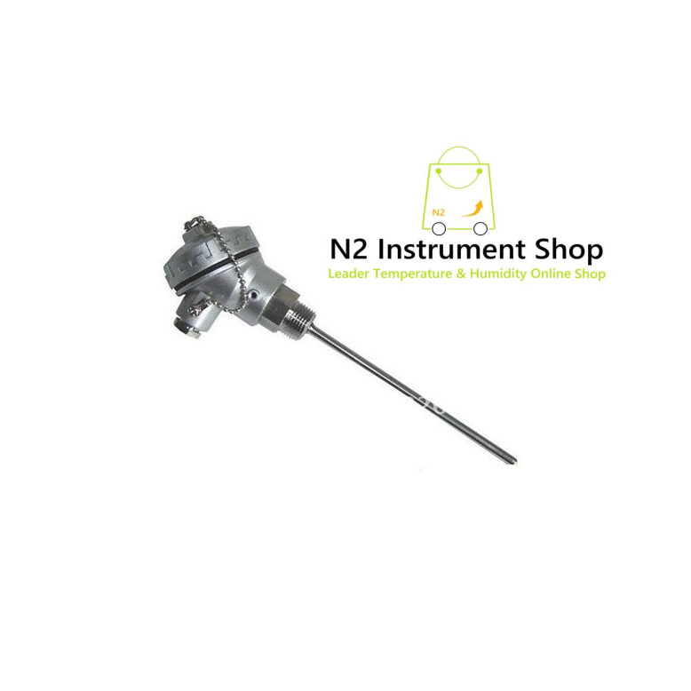 RTD Pt100 (3-Wire) BKP-107 (แบบหัวกระโหลก)