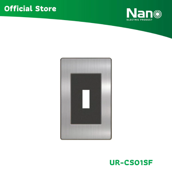 NANO ฝาหน้ากากใส่เซฟตี้เบรกเกอร์ ตะแกรงเหล็ก Urban series (1 ชิ้น) รุ่น UR-C_01SF