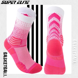 ถุงเท้า Super Elite >>>>เหมาะสำหรับใส่ออกกำลังกาย เล่นกีฬาต่างๆ แบบใหม่ มี7สี | WC