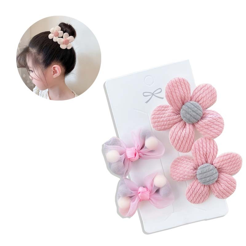 【พร้อมส่ง】ชุดกิ๊บติดผมดอกไม้สำหรับเด็ก กิ๊บติดผมเด็ก กิ๊บติดผมเจ้าหญิง