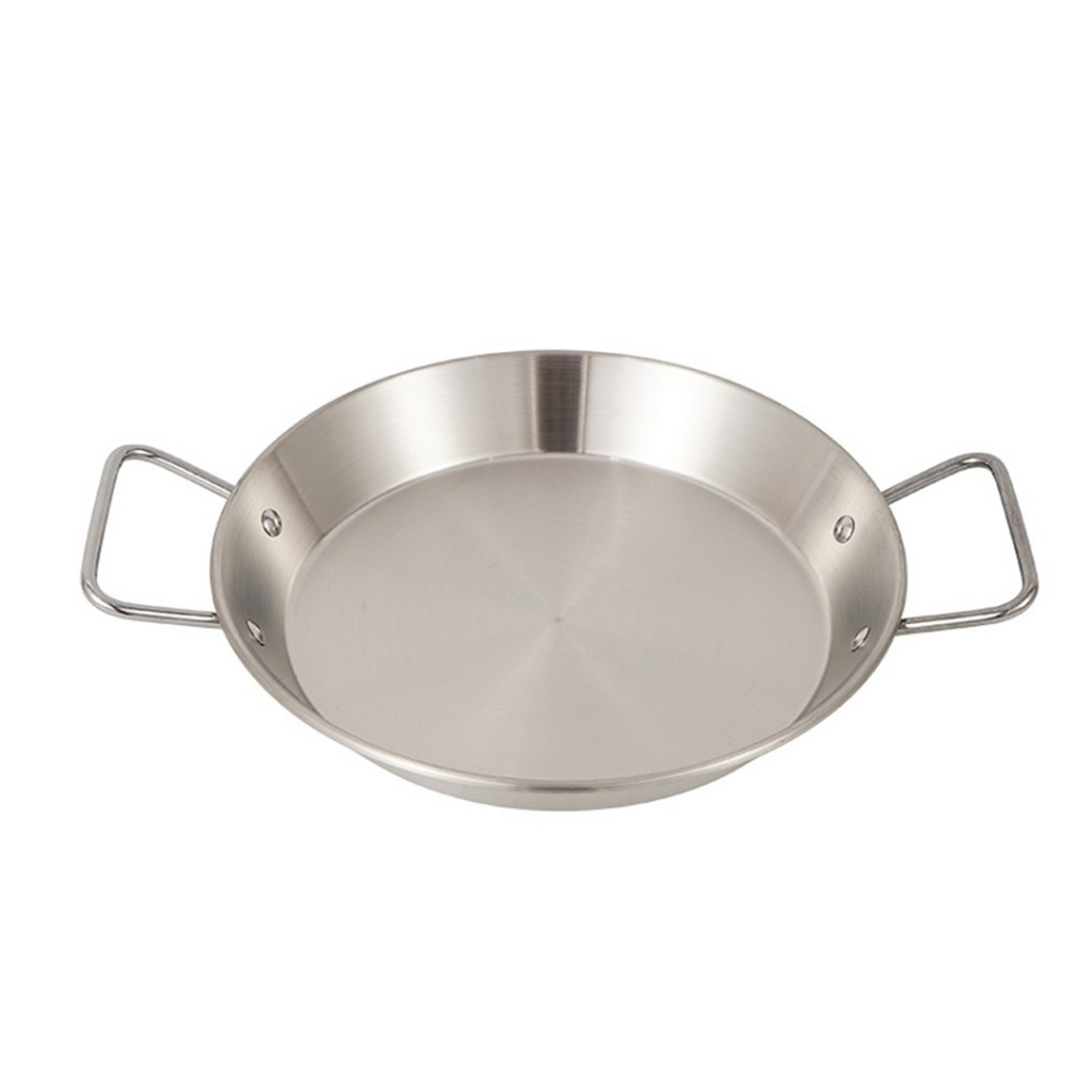 Meeda Kitchen กระทะ เอนกประสงค์ สแตนเลส สีเงิน ขนาด 20 ซม.