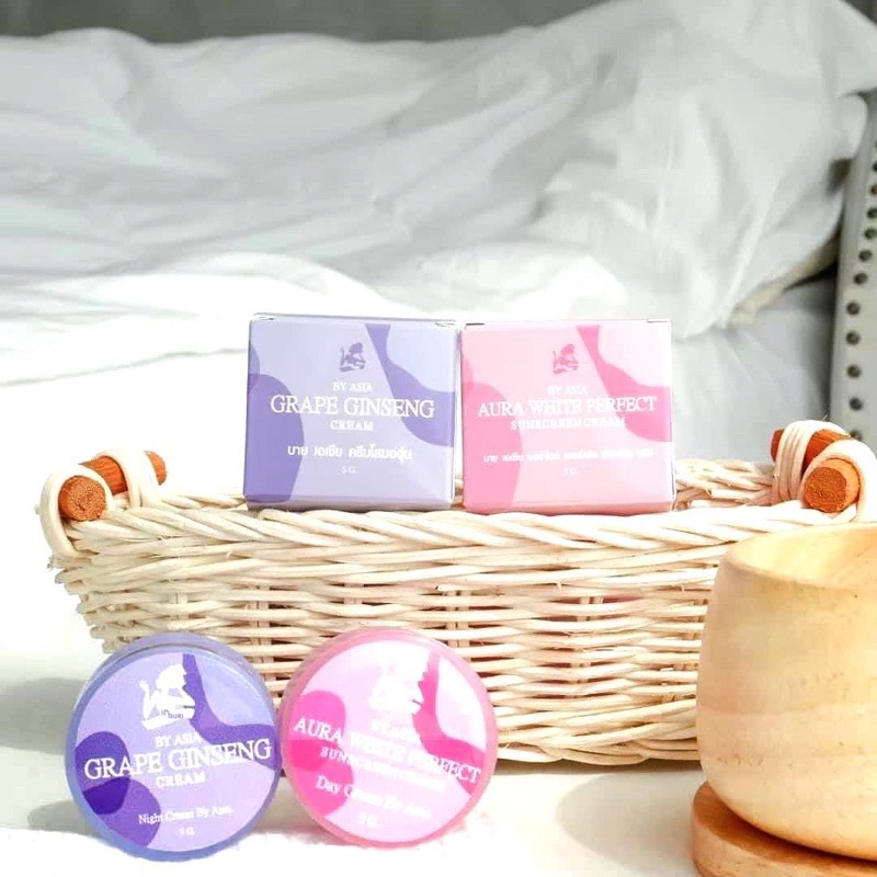 ครีมโสมองุ่น ครีมกันแดดโสมองุ่น Grape Ginseng Cream by Asia