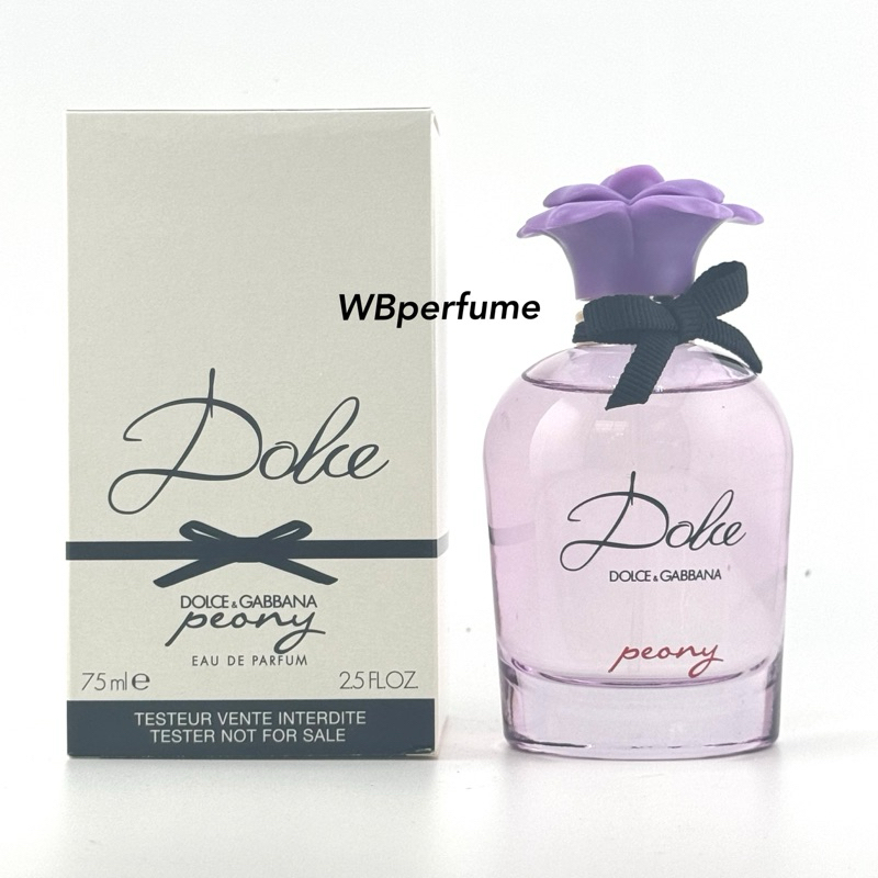 น้ำหอม แท้100% DOLCE&GABBANA Dolce Peony Edp 75ml tester