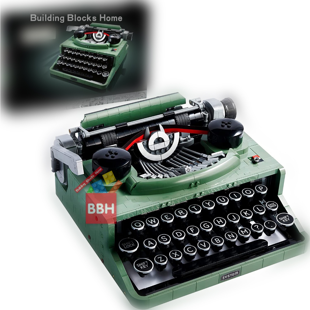⚡จัดส่งตลอด 24 ชั่วโมง ⚡Compatible with lepin  set toy building blocks  Typewriter 21327（ 2079+PCS）