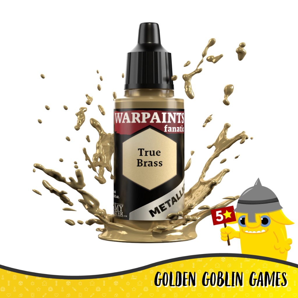 Warpaints Fanatic: Metallic: True Brass (K6)