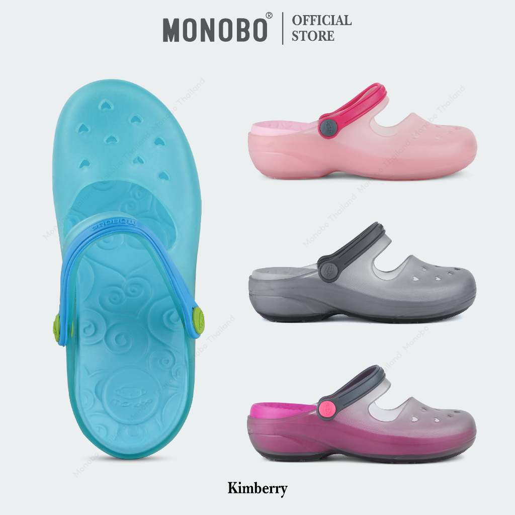 (2แถม1) MONIGA BY MONOBO รุ่น KIMBERRY รองเท้ารัดส้น คัชชูรัดส้น พื้นนิ่ม รองเท้าสุภาพ