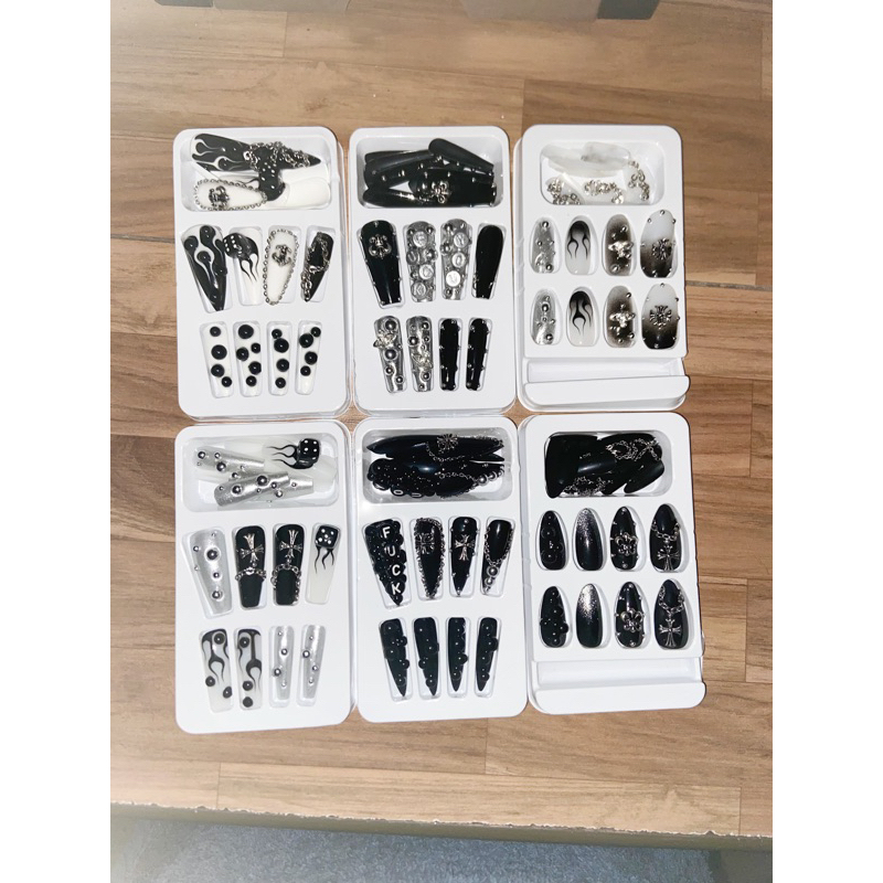 เล็บปลอม สายฝ ลายไฟ พร้อมส่ง - รูปที่ 5