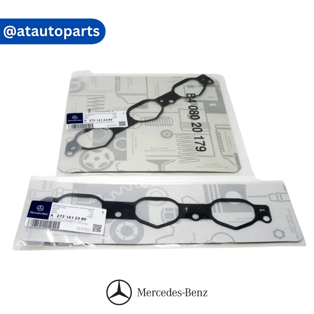 ประเก็นไอดี(ซ้าย+ขวา) (เครื่อง M272) W203 W204 W211 W212 W221 R230 เบอร์ 272 141 22 80/272 141 23 80