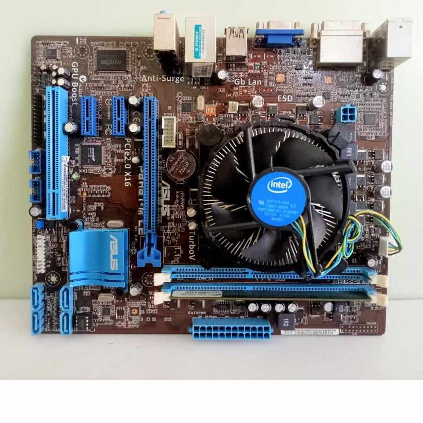 เมนบอร์ด ASUS P8 H61M-M  LE + Intel® Core™ i3.+ ฮีทซิงค์