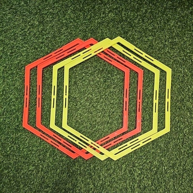 [ส่งไว🇹🇭]Speed Ring ห่วงฝึกความคล่อง 55cm หกเหลี่ยม พลาสติกอย่างดีไม่แตกหักง่าย