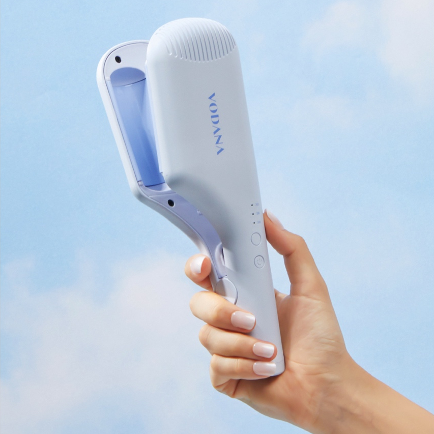 พร้อมส่ง | VODANA (มีสาย) compact wave iron 32mm เครื่องลอนเมอเมดไซส์พกพา ขนาดลอน 32mm ใช้ไฟได้ทั่วโ