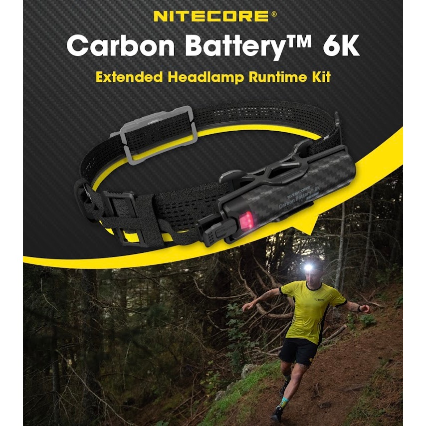 2024 ชุดแบตเตอรี่ Nitecore Carbon™ 6K