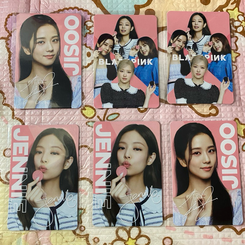 การ์ดOreo BLACKPINK  การ์ดBLACKPINK  แท้💯 [พร้อมส่ง]