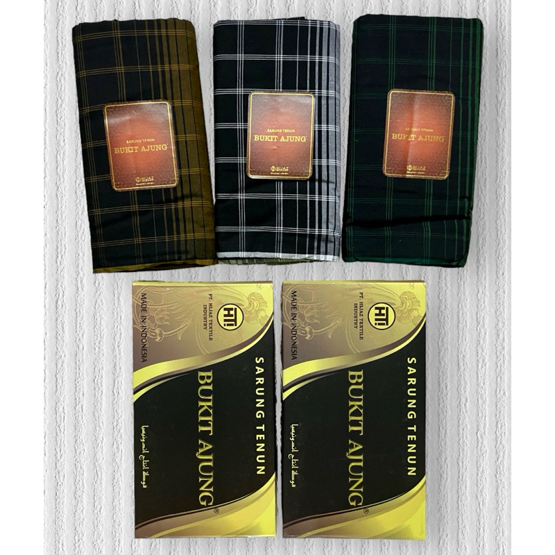 ผ้าถุงผู้ชาย แบรนด์ “Bukit Ajung “ ผ้าสวย เย็บแล้ว