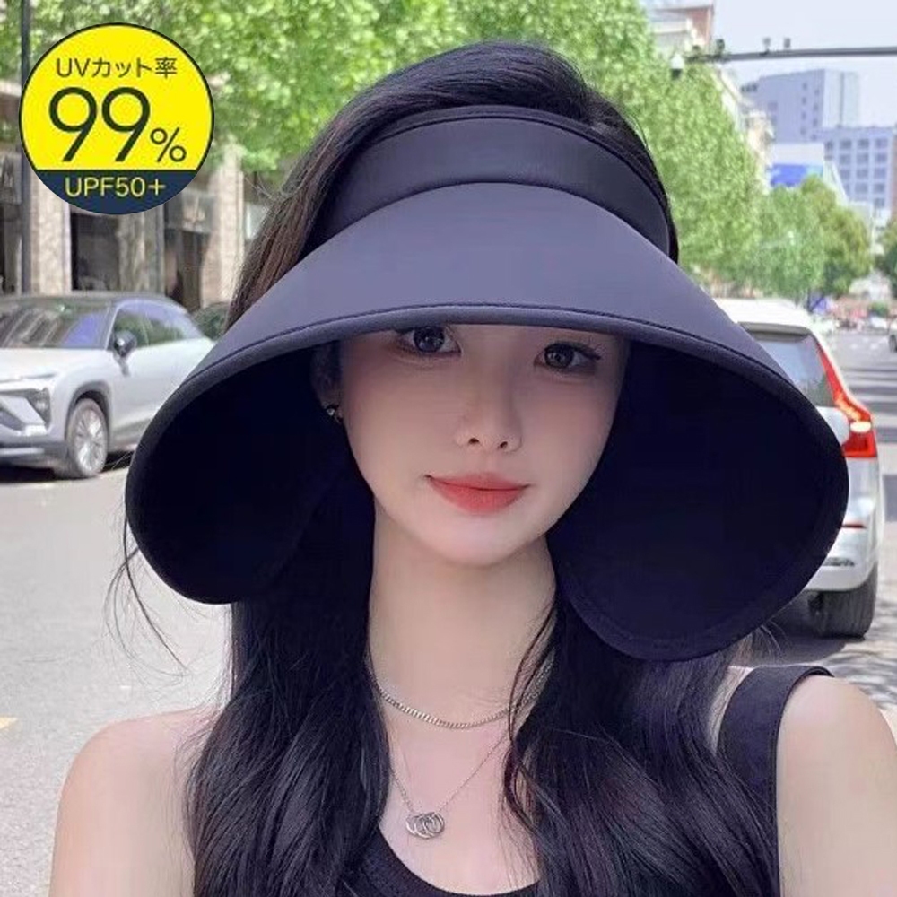 หมวกกันแดด หมวกกัน uv หมวกบังแดดมีปีกกว้างสำหรับผู้หญิง สำหรับฤดูร้อนป้องกันแดด น้ำหนักเบา ทนรังสียูวีสำหรับผู้หญิง