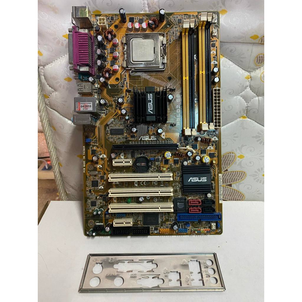 Mainboard เมนบอร์ด Asus P5LD2 SE พร้อม CPU ซีพียู E6320 Socket 775