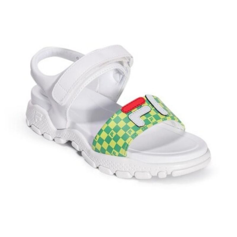 รองเท้ารัดส้น Fila Yak Sandal Shoes สีขาว-เขียว
