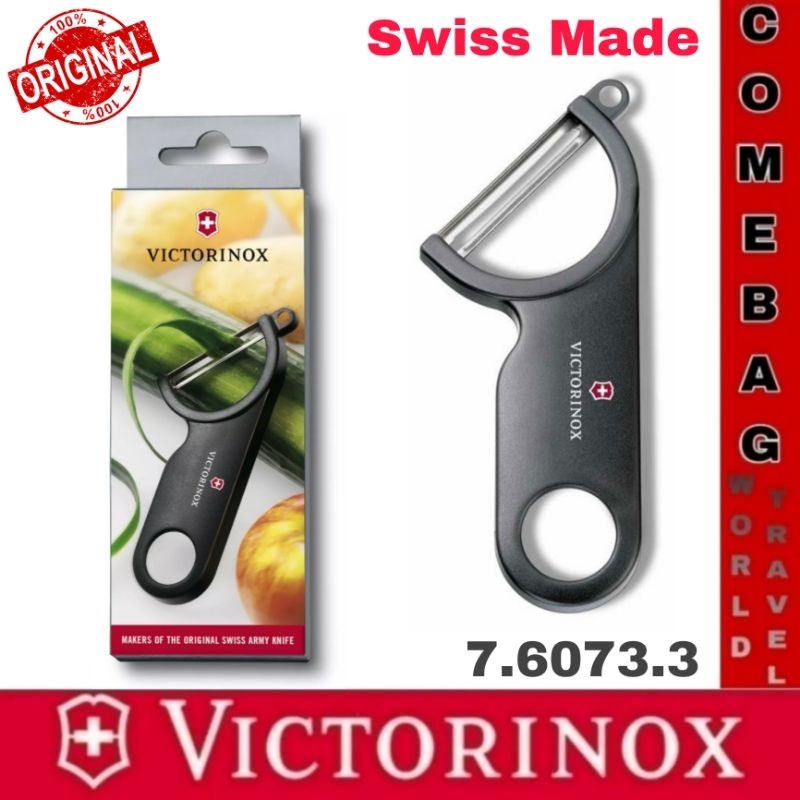 ที่ปอกผลไม้Victorinoxของแท้ 100% Swiss Made สีดำ