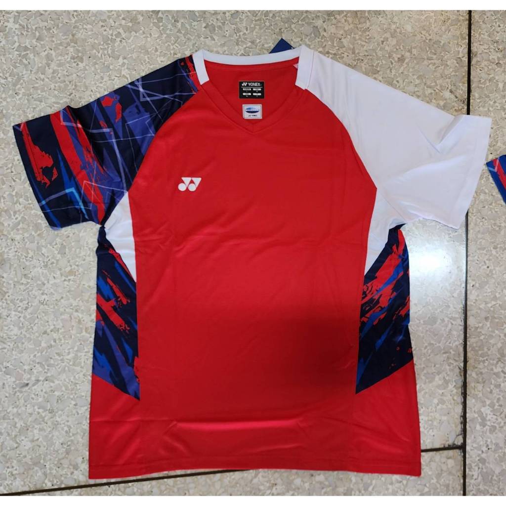 เสื้อแบดมินตันผู้ชายYonex คอกลม