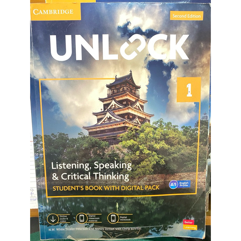 (อ่านรายละเอียดก่อนสั้งซื้อ) Unlock Listening and Speaking skill1