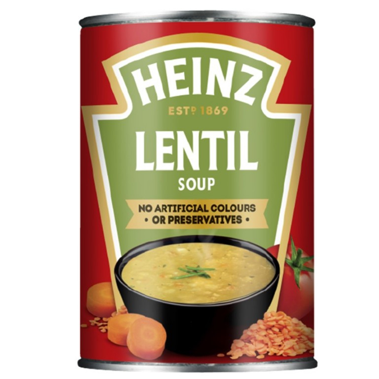 Heinz Lentil Soup ไฮนซ์ ซุป ถั่วเลนทิล 400g.