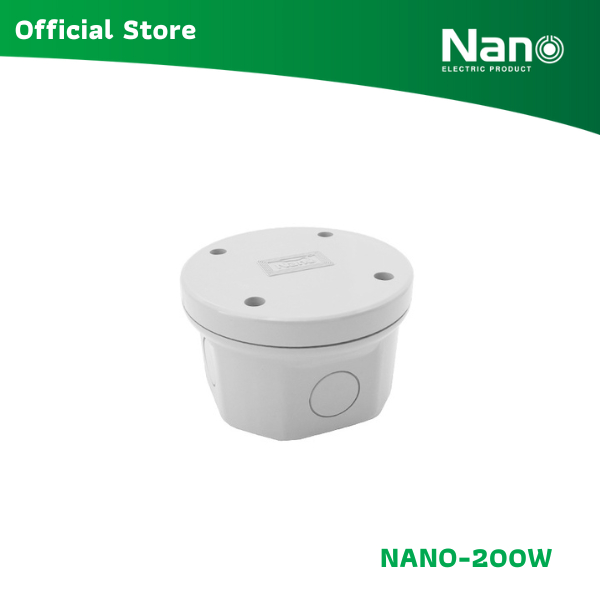 NANO กล่องกันน้ำ 3.5x2.5" (50 ชิ้น/กล่อง) รุ่น NANO-200