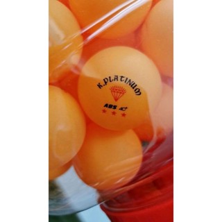 ลูกปิงปอง 3 ดาว 40+ ยกกระปุก 60 ลูก ตราเพชร