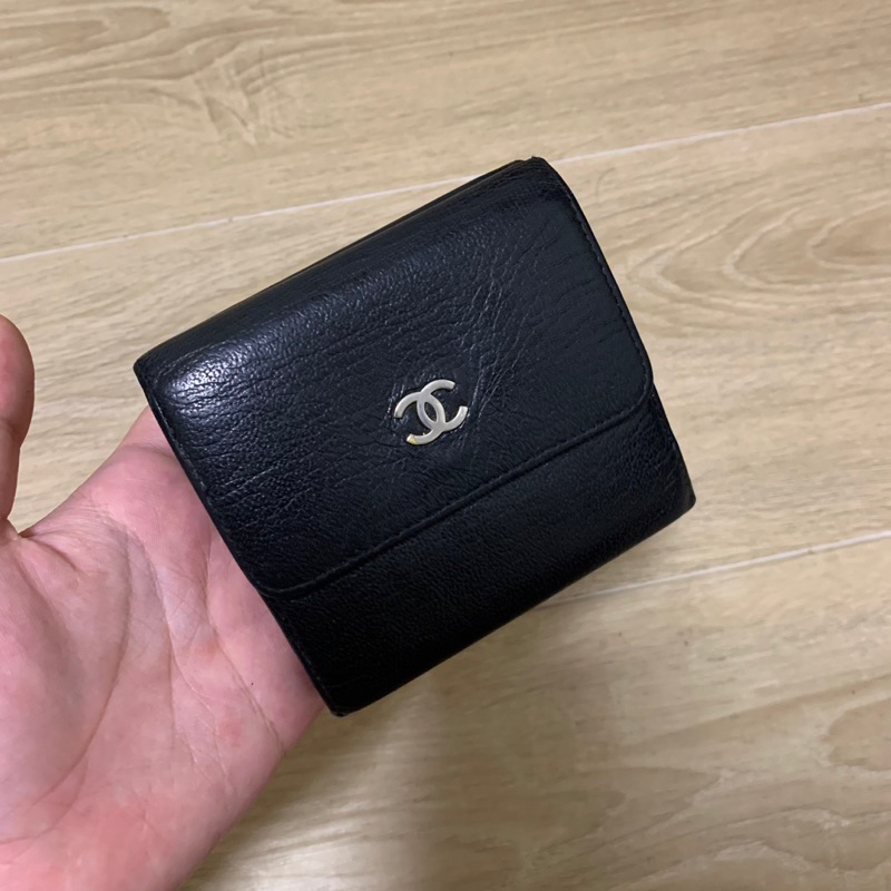 Chanel wallet trifold holo7ของแท้ มีตำหนิราคาถูก