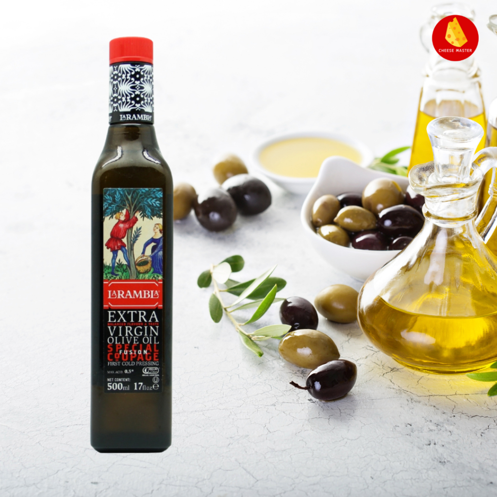 น้ำมันมะกอก Extra Virgin ทานสด La Rambla Extra Virgin Olive Oil 250-500ml