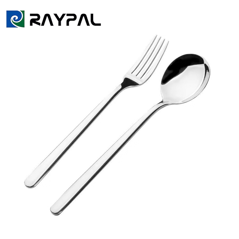 ช้อน&ส้อม-เกาหลี-แสตนเลส/1คู่-ยาว 21.6 ช้อนสแตนเลสหนา ซมเนื้อสแตนเลสตัน ช้อนกลม ช้อนซุป NO.BX0102