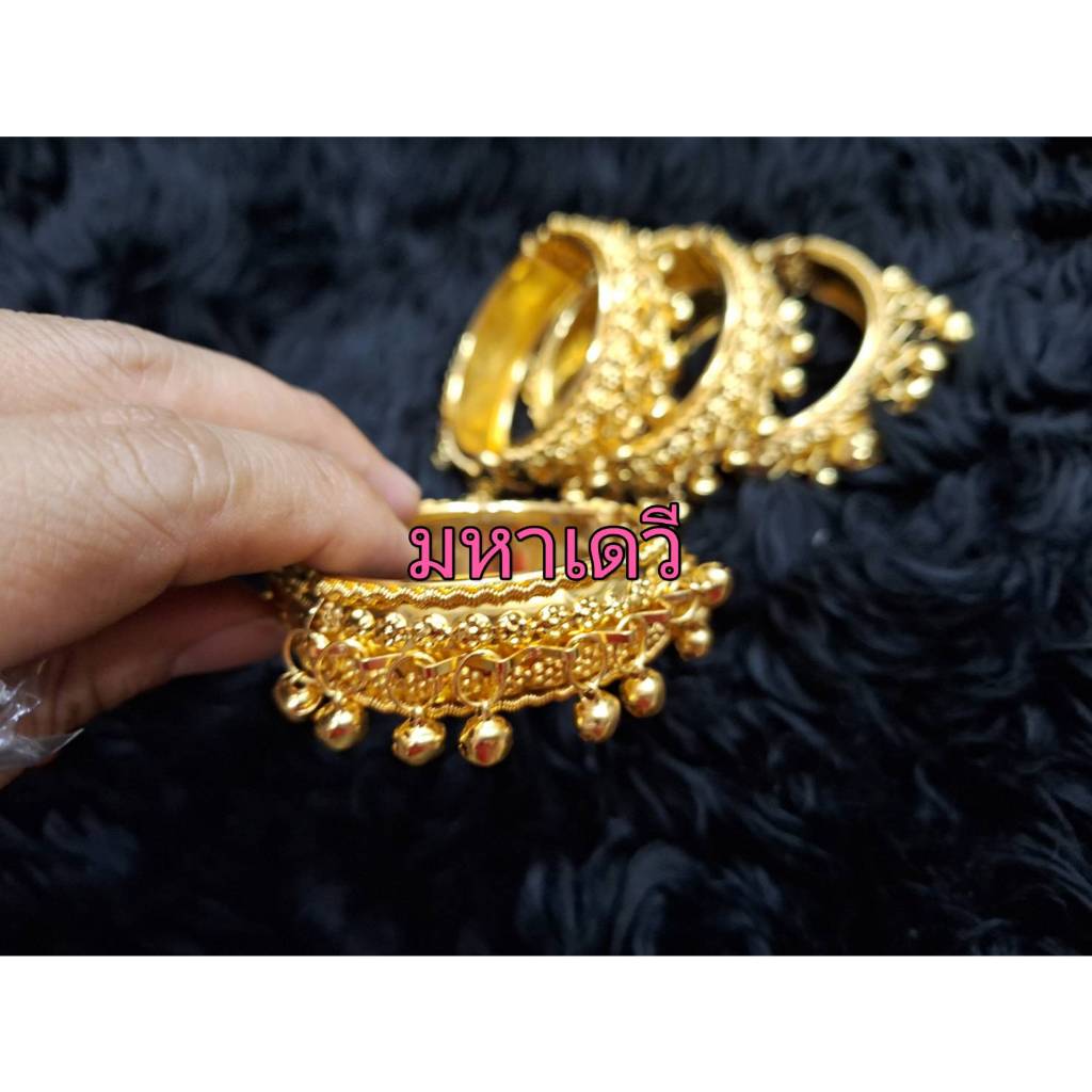 กำไลข้อมืออินเดีย 1คู่ ใส่กับชุดส่าหรีอินเดีย รูปที่ 6