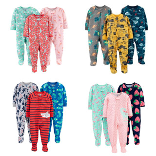 🧸ชุดนอนเด็ก ชุดหมีคลุมเท้าไซส์6เดือน-5ขวบ(4)