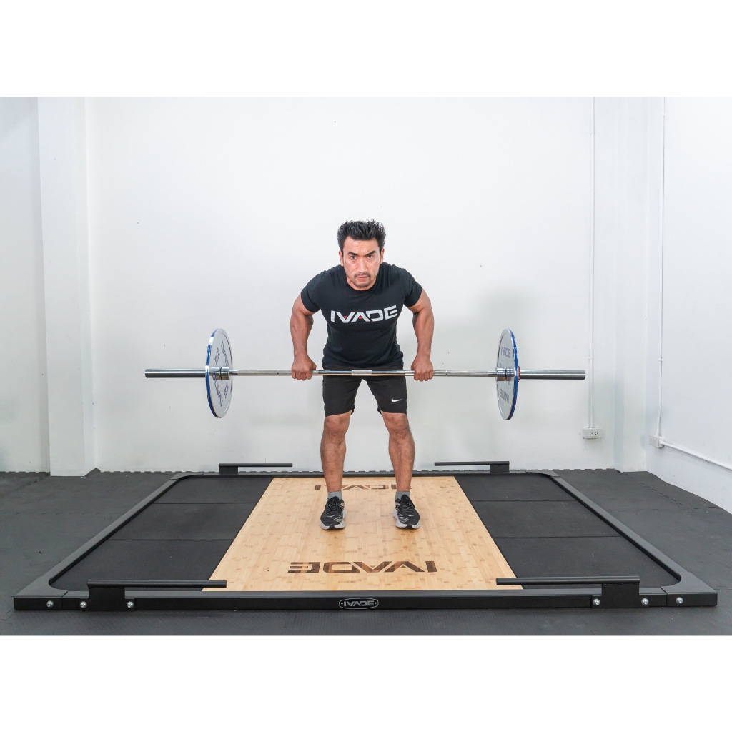 บาร์เบลโอลิมปิค 220CM (แกน 2 นิ้ว) - เครื่องออกกำลังกาย แบรนด์ IVADE - รูปที่ 4