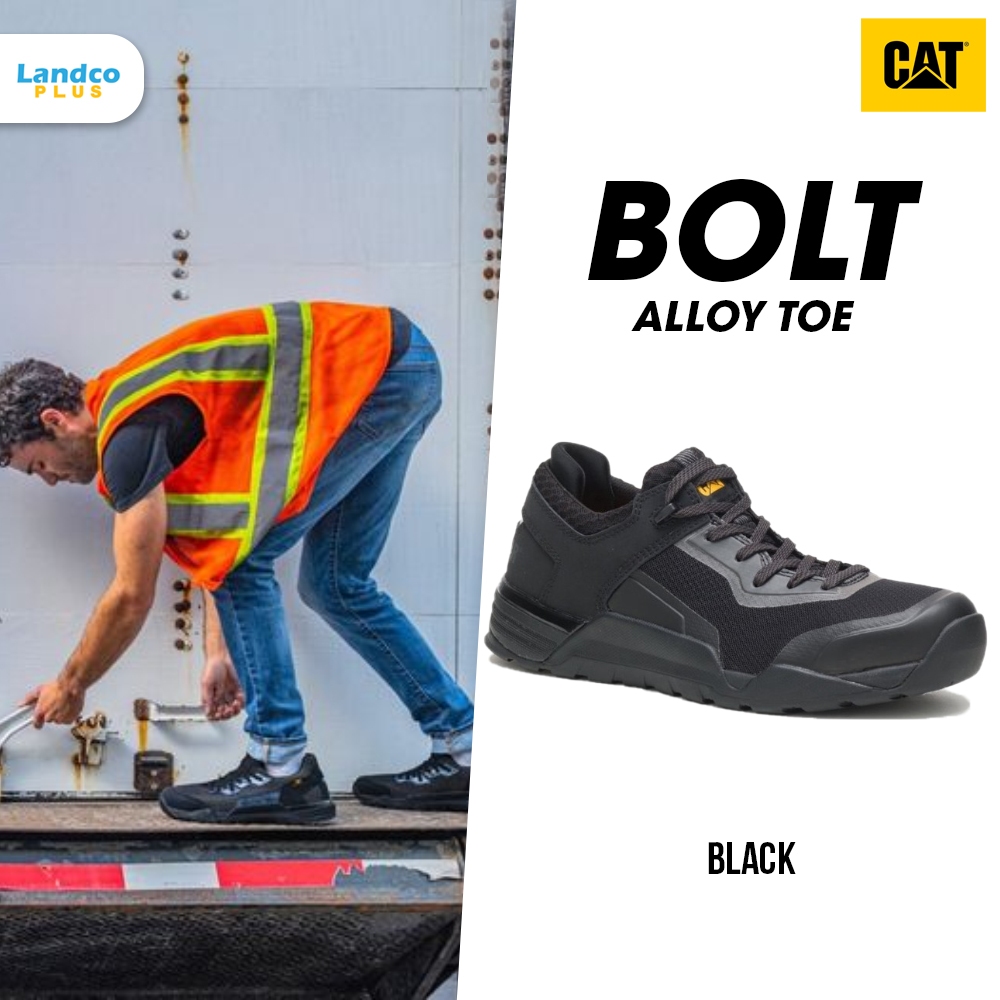 CAT Caterpillar รองเท้าเซฟตี้ มาตรฐานสากล สำหรับผู้ชาย สำหรับผู้ชาย M Bolt Alloy Toe P91298 (6200)