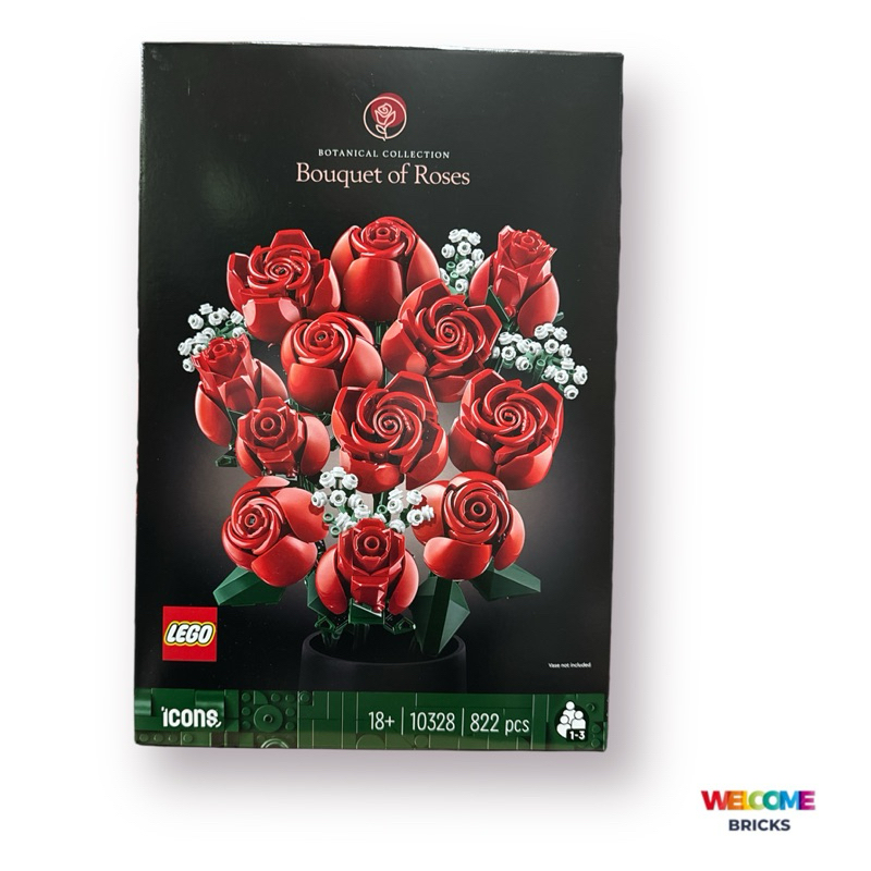 Lego 10328 Bouquet of Roses เลโก้ของใหม่ กล่องสวยค่ะ ของแท้ 100%