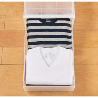 MUJI มูจิ กล่องอเนกประสงค์โพลีโพรพิลีน กล่องลิ้นชัก วางของ ใส่ของ ลิ้นชัก