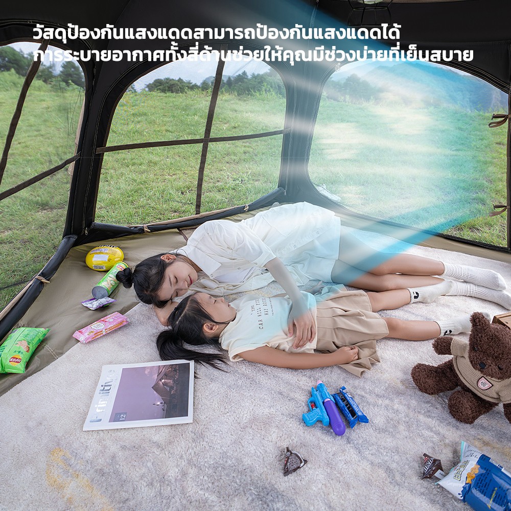 เต็นท์ เต้นท์แคมปิ้ง เต็นท์สนาม เต้นท์กางอัตโนมัติ รูปที่ 5